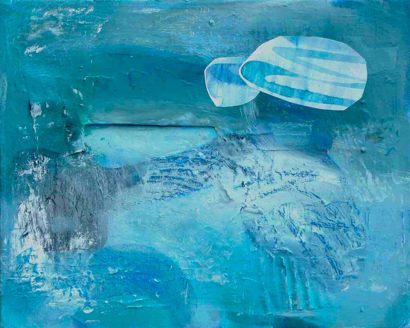 28_2020<br> 24x30cm, acrilico e collage su tela