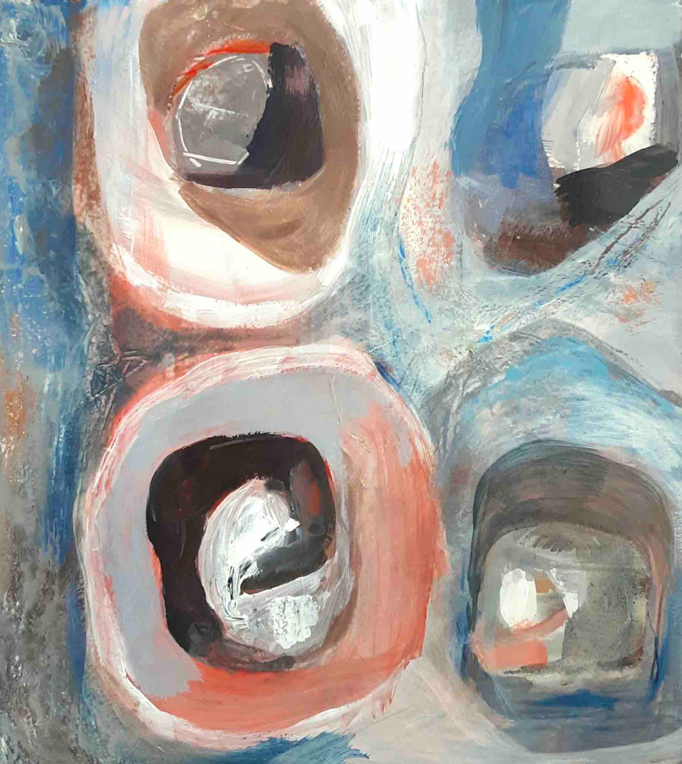 51_2020<br> 25x28cm, acrilico su carta