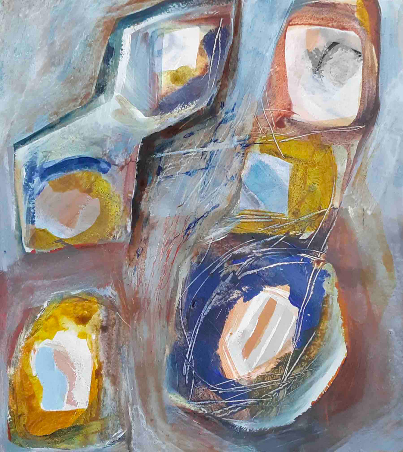 52_2020<br> 25x28cm, acrilico su carta