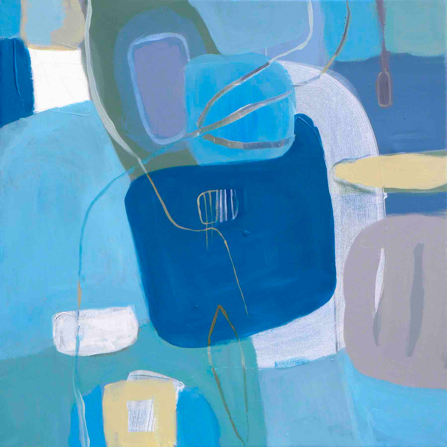 7_2021<br> 50x50cm, acrilico su tela
