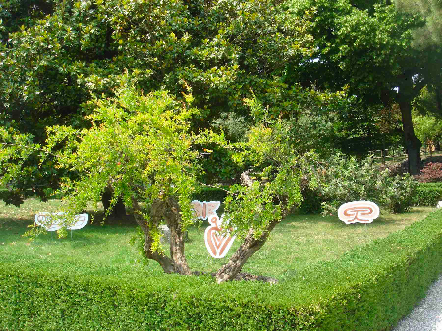 Este, Padova 2011 - Parco del Castello<br> EsteGardenArt, Forme, sagomati in polionda