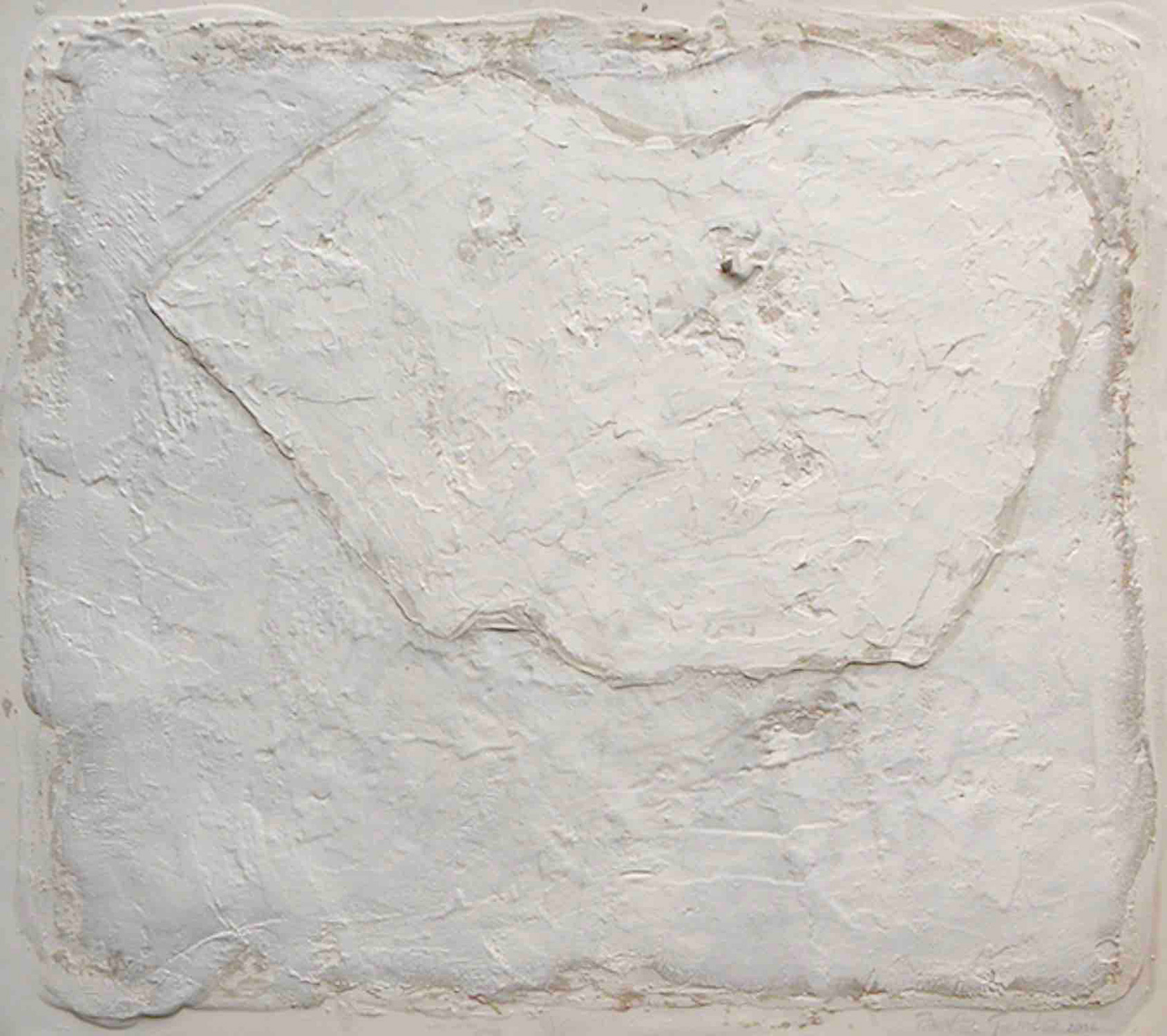 M15_2016<br> 90x80cm, acrilico e gesso su tela