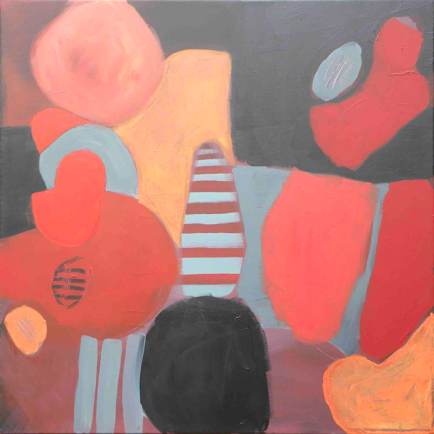 Sogno19_2021<br> 60x60cm, acrilico su tela