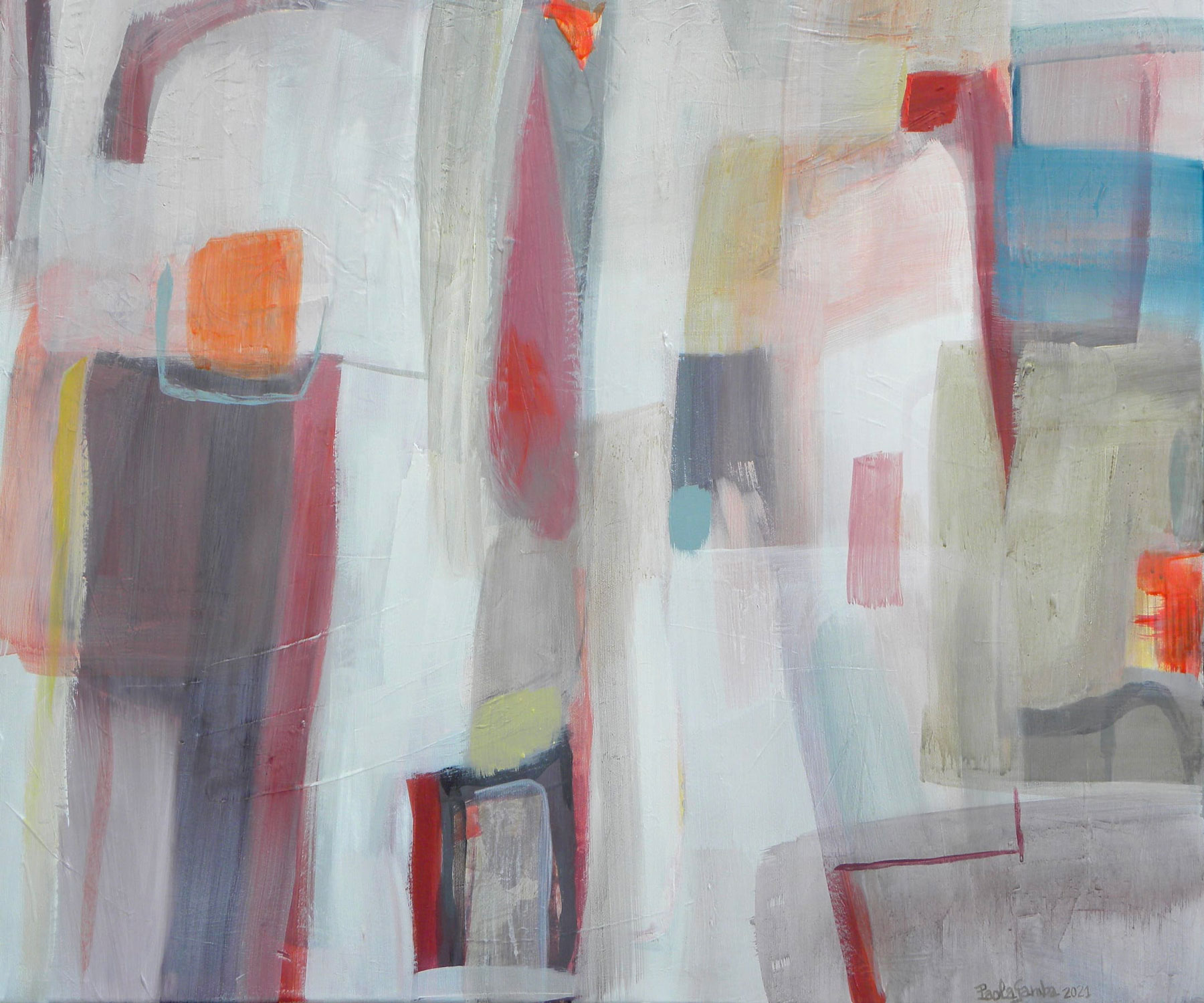 31_22<br> 80x70cm, acrilico su tela